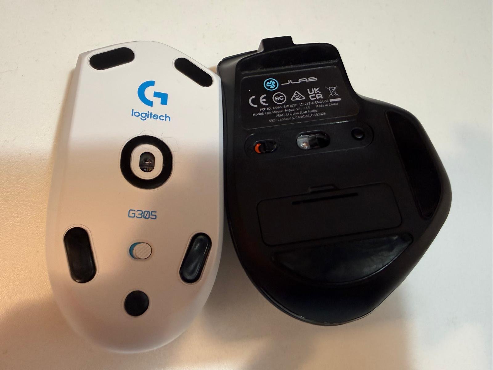 Logitech G305 wireless mouse (white) photo